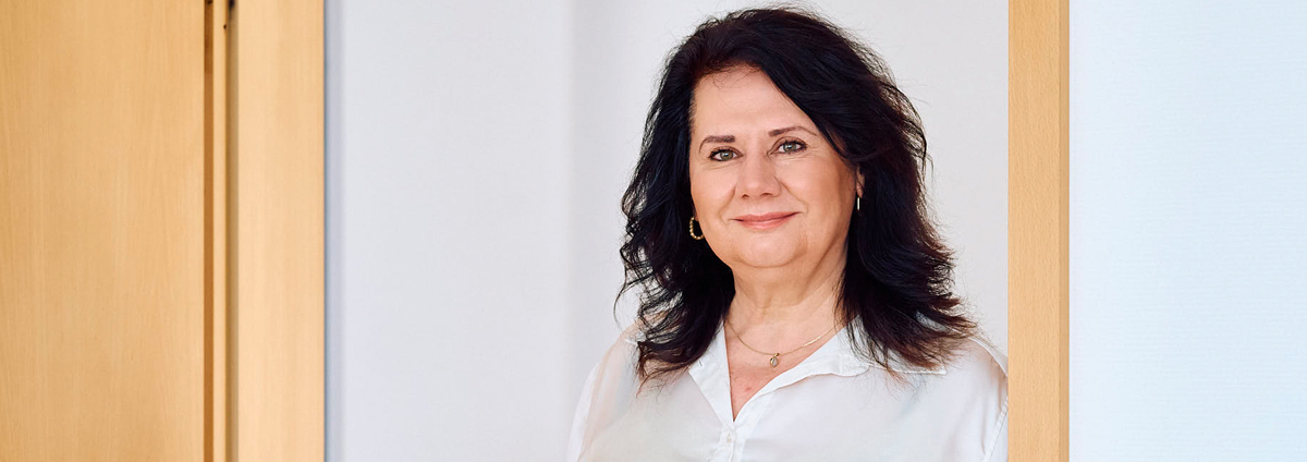 Frau Schneider, Hausärztin in der Hausarztpraxis Schneider in Spaichingen.